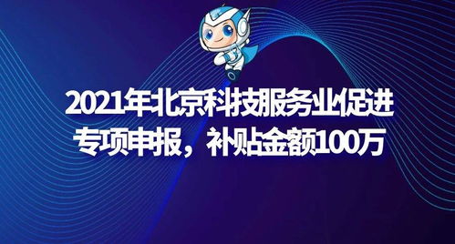 2021年北京科技服務(wù)業(yè)促進(jìn)專項(xiàng)申報(bào)指南 信息技術(shù)咨詢服務(wù)可獲100萬補(bǔ)貼